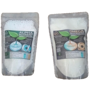Alpha and Omega Binary Hydroponic nutrients