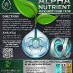 Alpha nutrient label