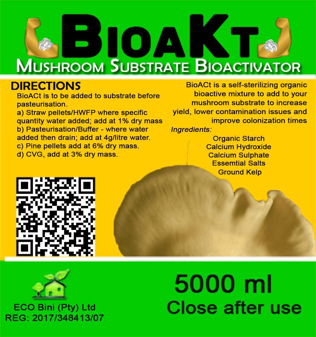 BioaKt Mushroom Substrate Booster