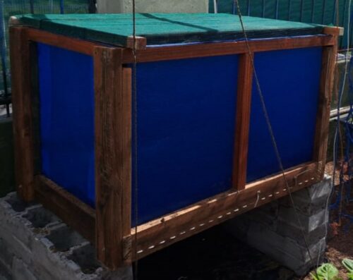 Vermicompost - Big Blue CFT continuous flowthrough worm bin