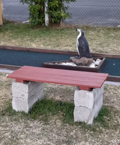 Stumbelbloc bench