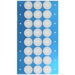 24 off 0.25 um Filter patch stickers
