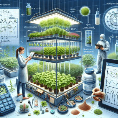 Calculating Hydroponic Nutrient strength