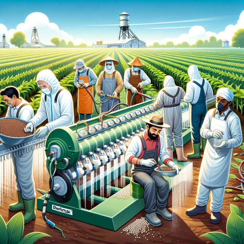 SteriPmax treatment of seeds AI