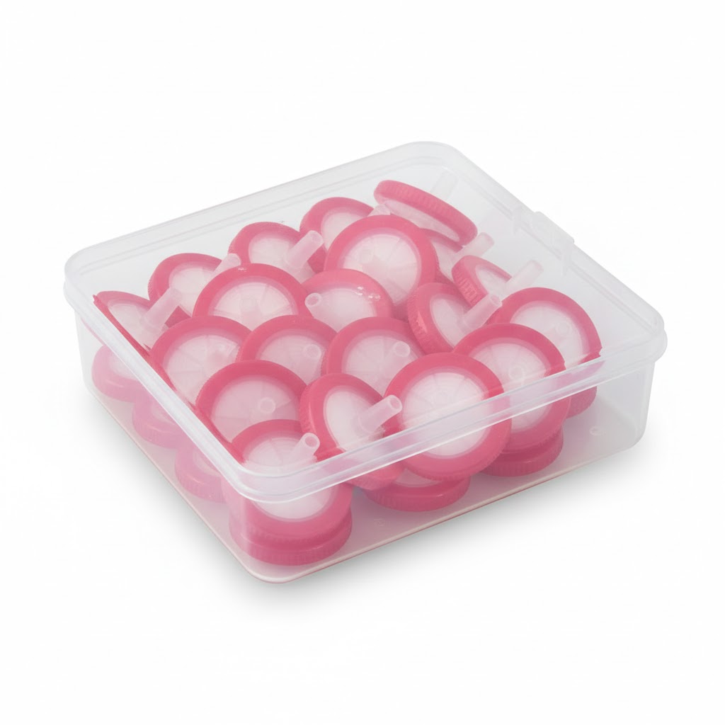 20 off 0.22um ePTFE syringe filters in clear box