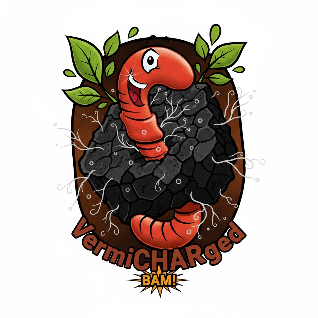 VermiCHARged BAM! Logo