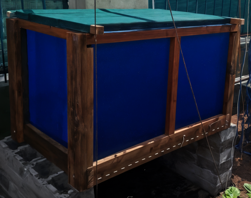 Big blue Continuous Flow-through CFT vermicomposter