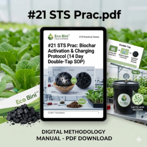 Biochar activation and charging in 14 days