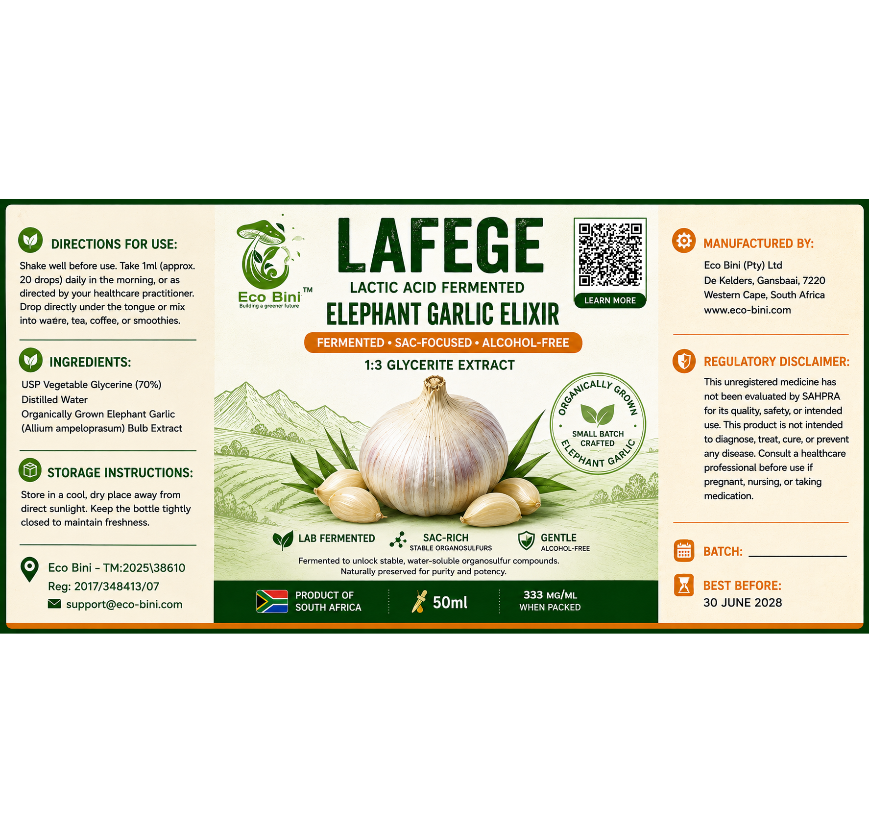 Lafege label _sq2