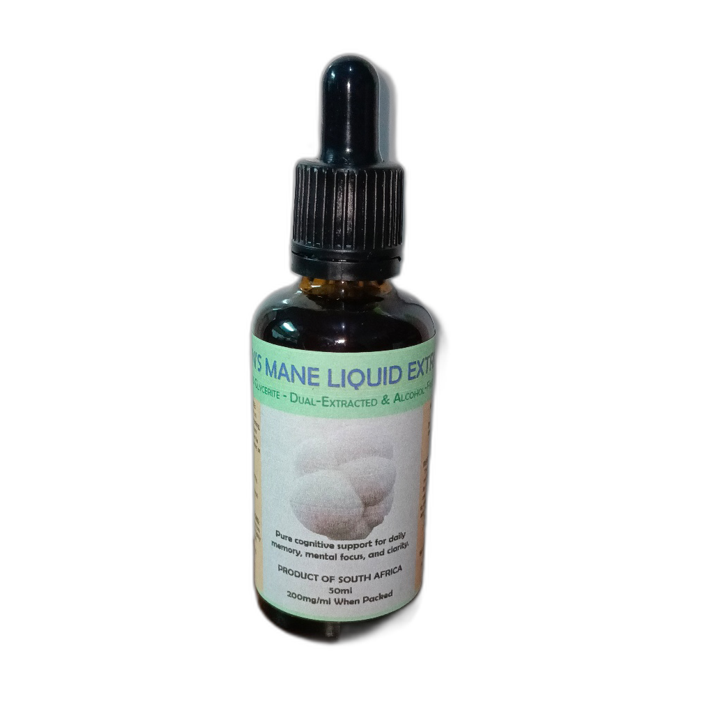Lion's Mane Glycerite front